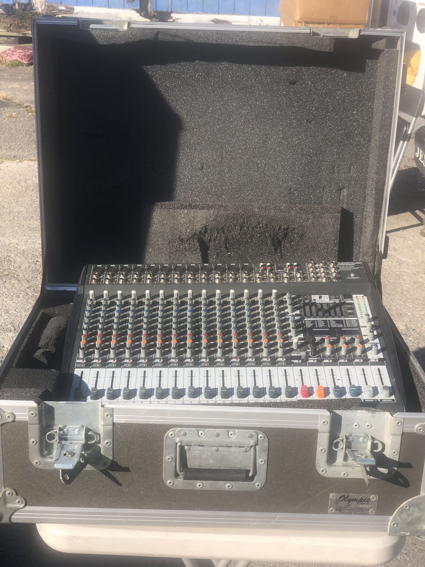 Europower Pmp 6000 Mixer Board And Case 