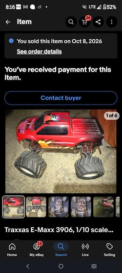 Traxxas E-Maxx 3906 1/10 Scale RC Monster Truck
