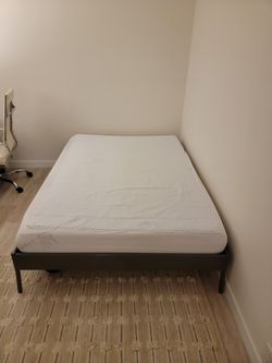 Full Size Bed Set – TuLo Mattress + IKEA Metal Frame & Mattress