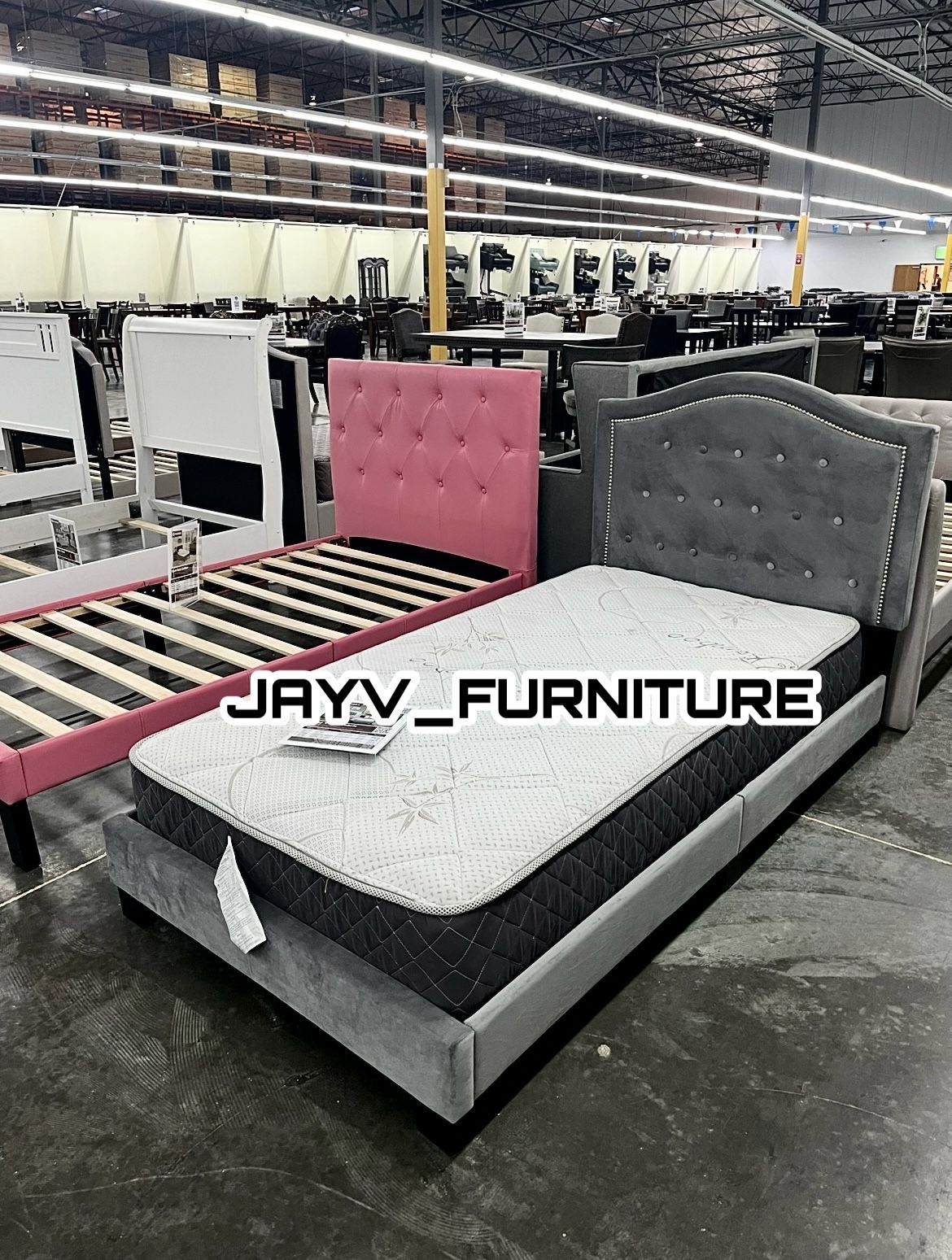 New Twin Bed Frames With Mattress
