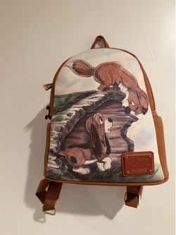 Retired Fox and hound loungefly backpack