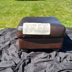 **FREE**  Leather Ottoman