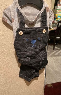 Jump suit for dog