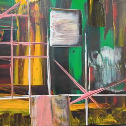 Abstract painting by Frederick Agnew