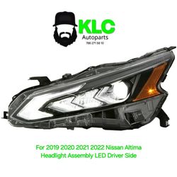 For 2019 2020 2021 2022 Nissan Altima Headlight Assembly LED Driver Passenger Set