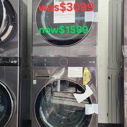 Washtower Stacked Smart Laundry 4.5 Cu. Ft.