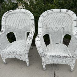 Free Large Wicker Patio Chairs