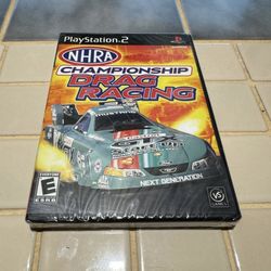 NHRA Championship Drag Racing Sealed For PS2 