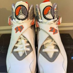Jordan 8 "Orange Blaze" Sz 12