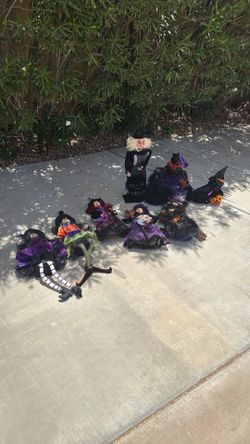 Halloween witches decorations