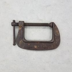 Vintage Unbreakable Malleable Iron 3" C Clamp
