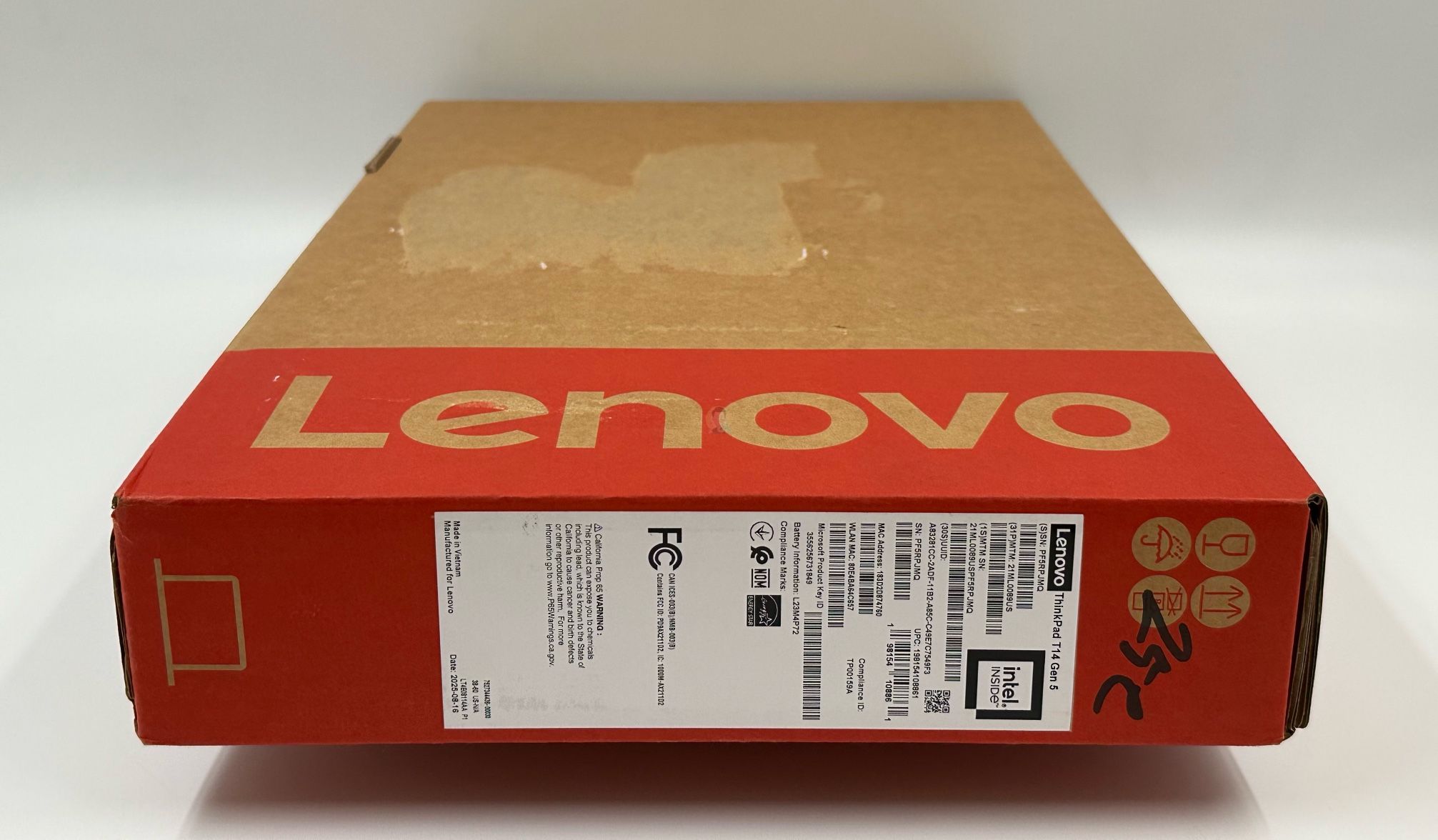 ThinkPad T14 Gen5 Ultra7 512GB SEALED