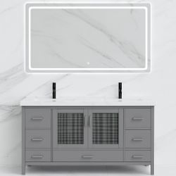 Bathroom Vanity 60" 