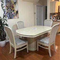 Dinning table 4 chairs
