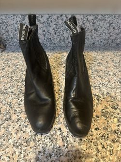 Men Folkorico Leather Boots
