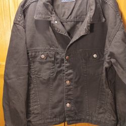 Black Jean Jacket By Brighton Blues