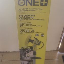 Ryobi 18V ONE+ Vortex Soap Dispensing Telescoping Scrubber Tool Only!!!
