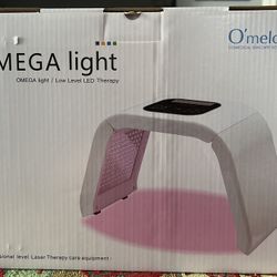 New Omega Light LED Face Mask Light Therapy 