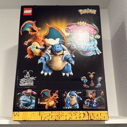 Pokémon Lego set charizard blastoise Venasaur