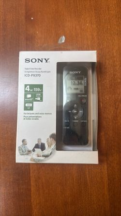 Digital voice recorder.