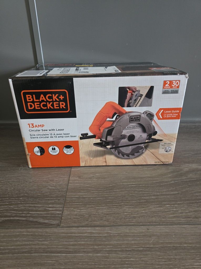BLACK+DECKER Corded Power Circular Saw 13 Amp