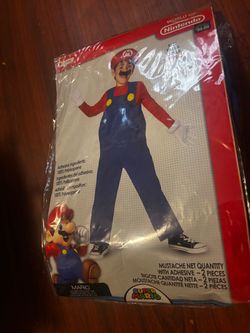 Super Mario Deluxe Child Costume size S 4-6