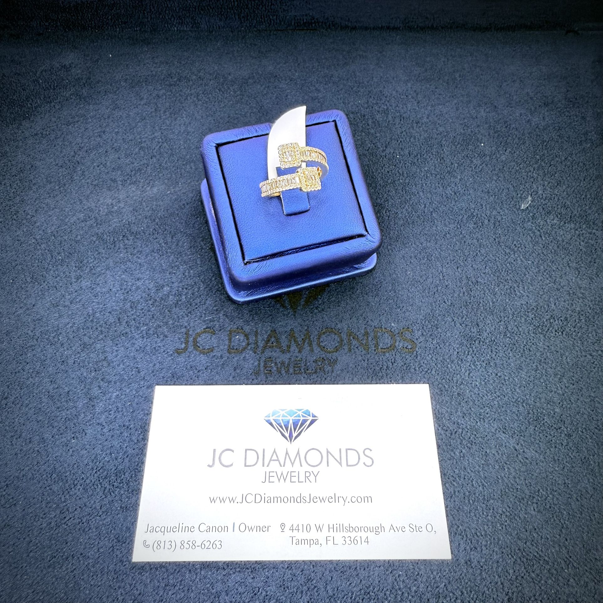 Ring For Women 1ok Gold Diamonds Real 