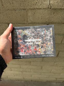 Jackson pollock x the hundreds puzzle