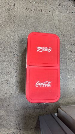 Vintage coca-cola large party cooler