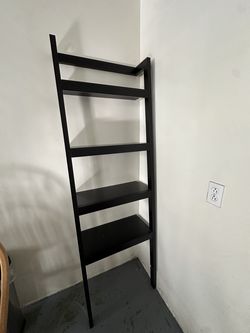 Tall Black Shelf