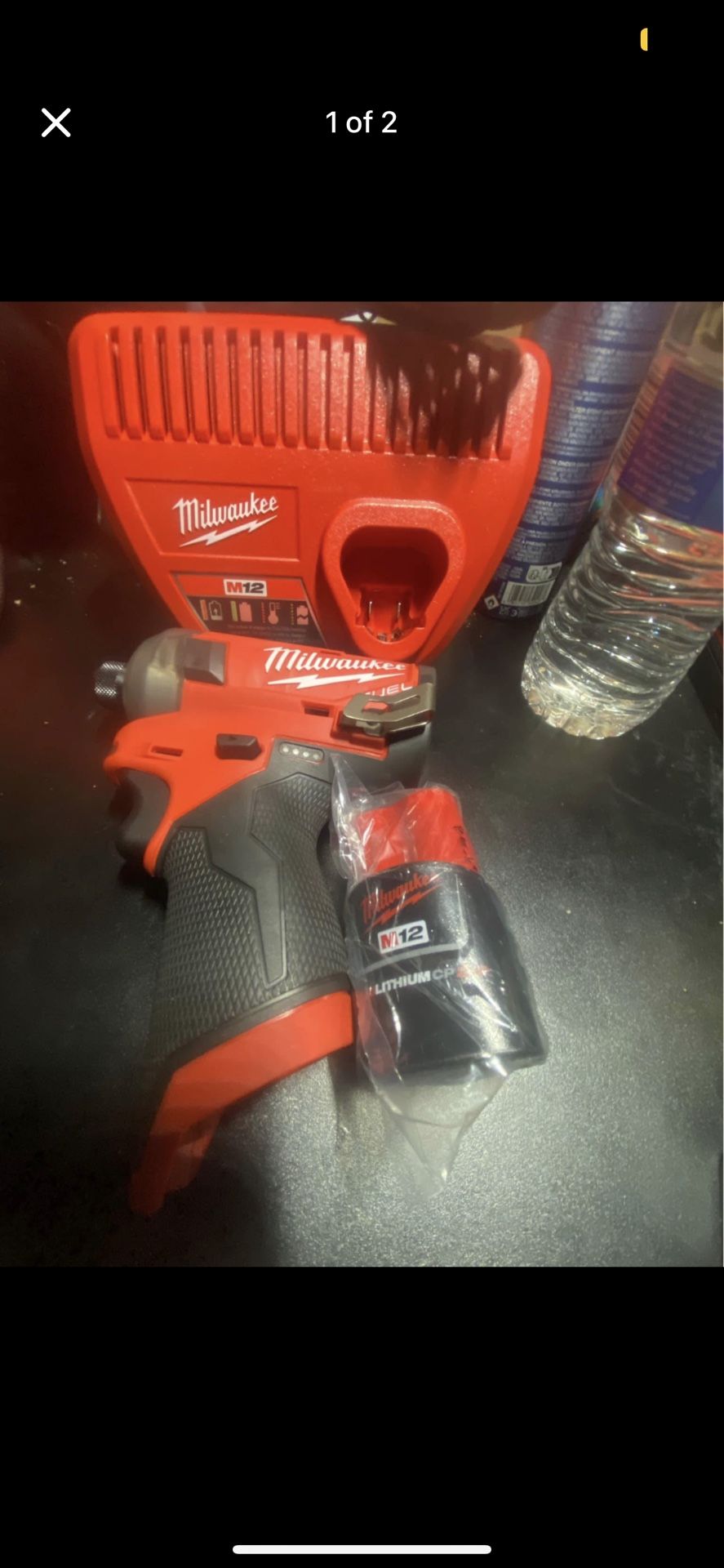 M12 Fuel Surge 1/4” Hex Hydraulic Driver Kit