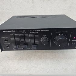 Realistic MPA - 25 20 watt powered PA amplifier works great