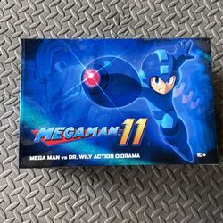 Megaman 11 Action Diorma Statue