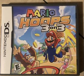 Mario Hoop 3 on 3 for Nintendo DS