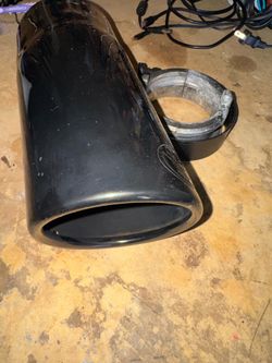 2025 Toyota Tacoma black chrome exhaust tip