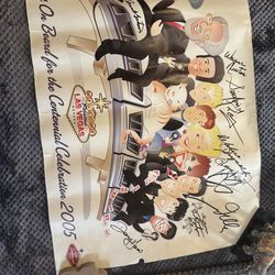 Very Rare  Get On Board for the Centennial 2005 Las Vegas poster