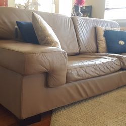 Natuzzi Italian Leather Sofa 