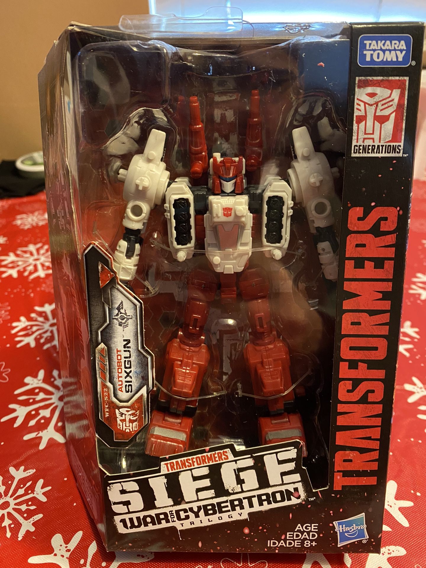 New/Sealed Transformers Siege Autobot Sixgun Metroplex