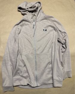 Nike Sweatshirt Training Hoodie Gray Brown Jacket size Extra Large XL Rare!