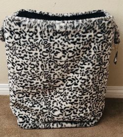 Juicy Couture Leopard Laundry Basket MOVING SALE!!!