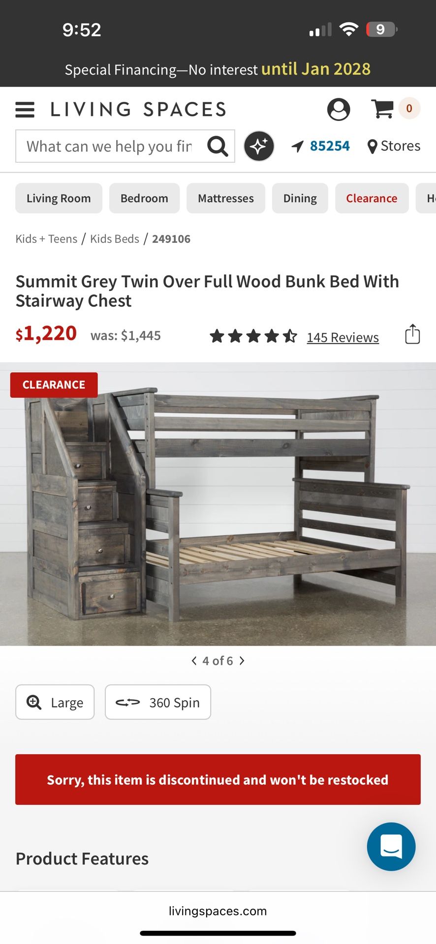 🔥🔥BUNK BED🔥🔥 Twin Over Full