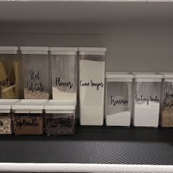Containers - Pantry - Organization 