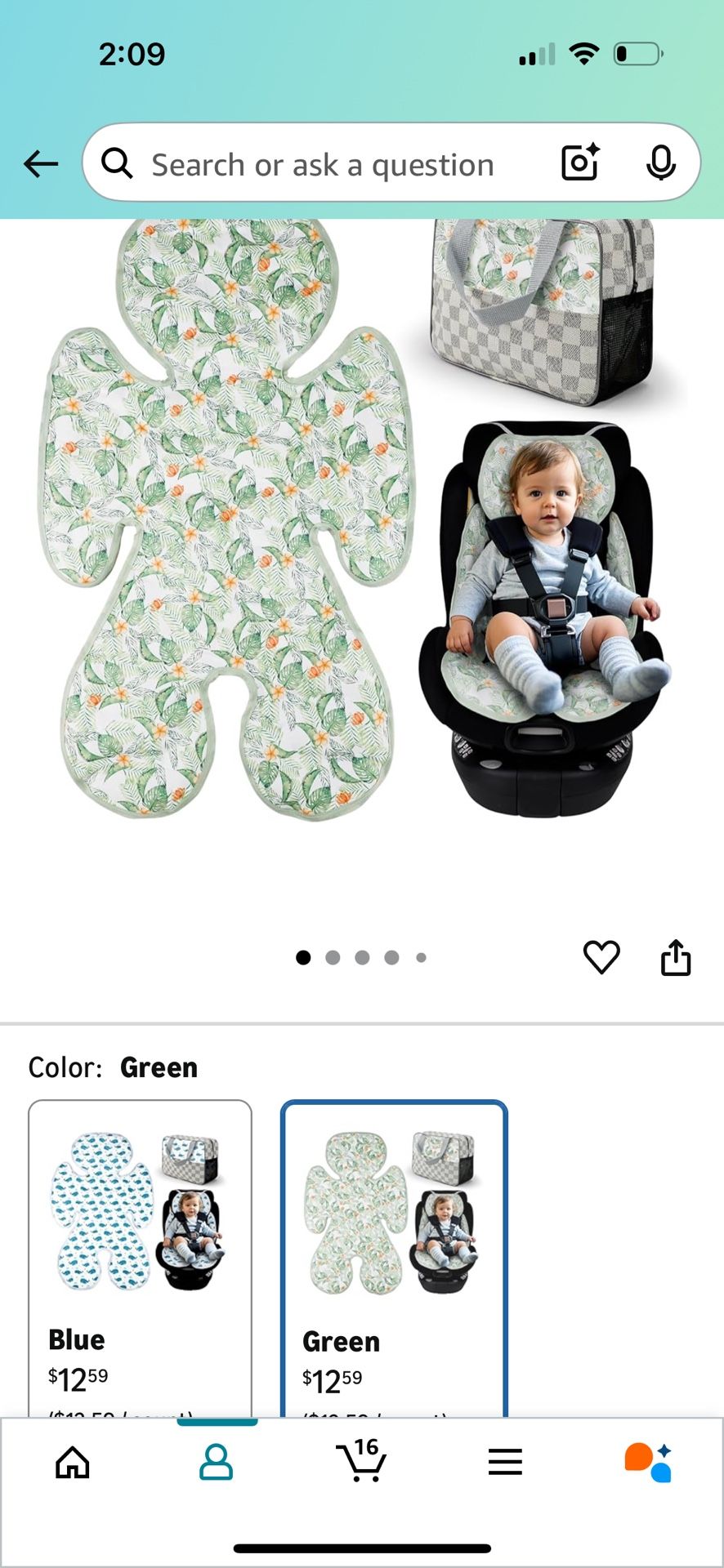 Cooling Mat Car Seat Insert