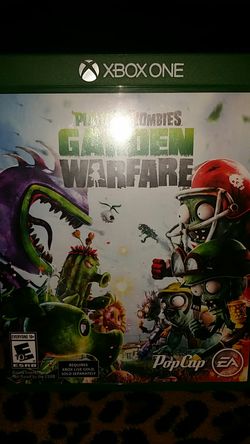 Xbox one Garden Warfare game
