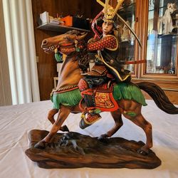 Samurai Warrior Noble Collection Bella Bisque Porcelain Figure Special Edition