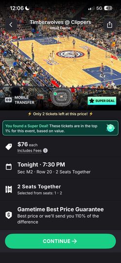 Clipper Vs Timberwolves Tickets