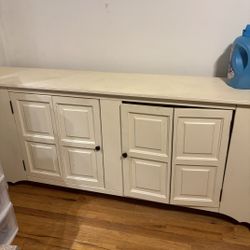 White Dual Cabinet 