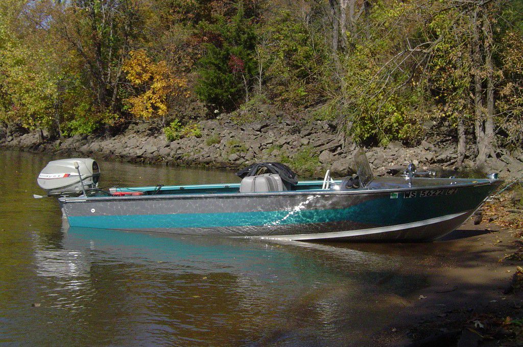Photo 1967 Alumacraft Speed Boat Restored