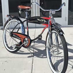 Western Flyer Special Edition Tank Bicycle W/Working Horn,Front