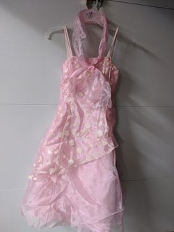 Girls sheer dress size 10